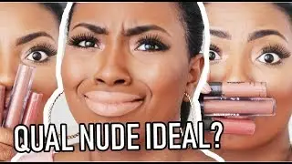 COMO NÃO ERRAR NO BATOM NUDE PELE NEGRA 💥 Camila Nunes
