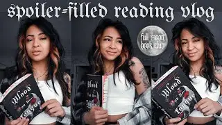 *spoiler-filled* reading vlog for Blood On Her Tongue | Full Moon Book Club April 2025🩸