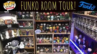 My massive Funko addiction... Full Funko Room Tour and How to Display Funko Pops!