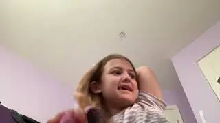 ASMR hair brushing and BOY was my hair knotty!