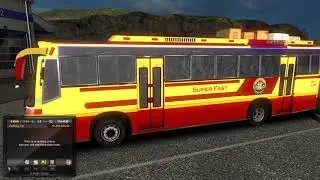 KSRTC Super Fast the Only BUS from remote village | Euro Truck Simulator 2 | Best Road to Explore