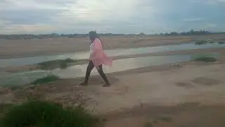 Walking around the Chalbi Desert floods after school reopening was postponed by the Educational CS