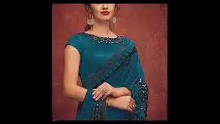 Latest Designer Blouses For Sequin Sarees #fashiontrends2023 #trending #shortsvideo
