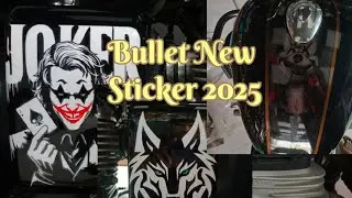 Bullet grafic sticker New 2025 Joker sticker