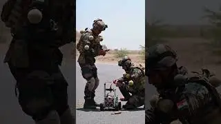 Indian Army Bomb Squad in Action 🎖️ | Real Mission on Deserted Highway | 8K Cinematic Shorts