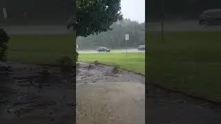 Wind/Heavy rain storm in Deep East Texas.