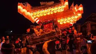 2025.10.18建水分神社だんじり祭り 南別井 東板持顔合わせ
