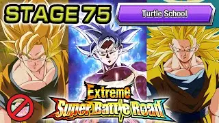 TURTLE SCHOOL EXTREME SUPER BATTLE ROAD STAGE 75! Dragon Ball Z Dokkan Battle