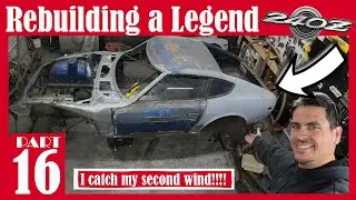 240z Build (Part 16) Complex Metal Fab/Repair broken down into steps!