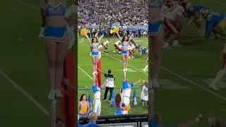 UCLA game days are back!! #ucla #collegefootball #backtocollege #cheer #collegecheer #bruins