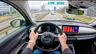 NEW Fiat 600 | 1.2 hybrid 100 hp | POV Test Drive #2649 Joe Black