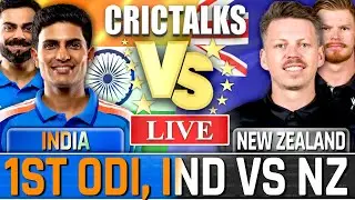 India vs New Zealand, 1st ODI Live Match, Live Cricket Today, Score & Commentary, Last 10 Over