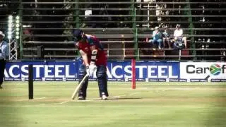 Darren Simpson vs Cliffe Deacon, Bizhub Highveld Lions Fast Bowler