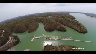 Flight over Kentucky's beautiful Lake Cumberland.