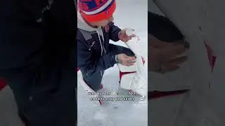 Hockey Goalie Cheat Code 😱 #hockey #icehockey #nhl #hockeygoalie