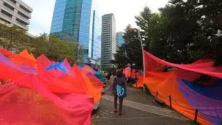Walking around Tokyo Midtown-東京ミッドタウン周辺を散歩-4K