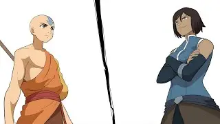 Aang vs Korra | Avatar Fan Animation - WIP 
