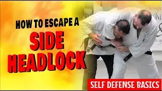 Escaping a SIDE HEADLOCK | Self Defense Basics