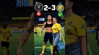 Al Nassr vs Inter Miami vs Real Madrid vs Barcelona Imaginary Penalty Shootout #shorts