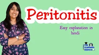 Peritonitis, surgery, easy explanation in hindi