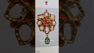 17th century Mughal jewelry revival is happening now and I am all for it. #momomakes #jewelrymaking
