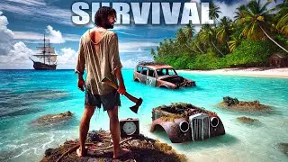 First Pirate Boat Encounter in This Post-Apocalyptic Ocean Survival - Sunkenland [E4]