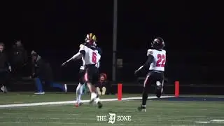 Clarkston 2026 WR/CB Hank Hornung with a long catch and run, ruled just short of the endzone
