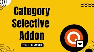 Category Selective Addon for Quiz Maker plugin
