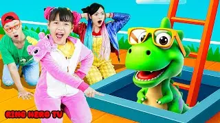 アイコの三兄弟が謎の地下室を探検する
