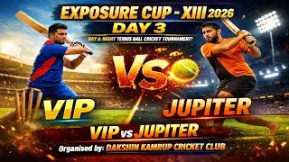 Exposure Cup Day-Night Tenis Ball Cricket Tournament || Mirza || Day 3   #assamsports