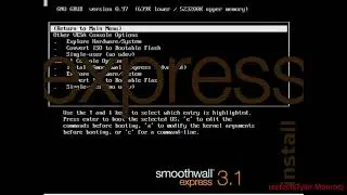 Начало работы с Smoothwall Express