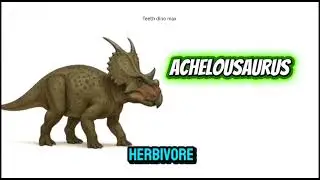 Achelousaurus: The Hornless Dinosaur Warrior 🦖✨