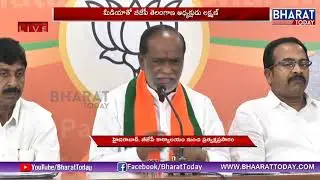 T-BJP President Laxman Press Meet Live | Bharat Today