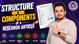 Structure and components of a research article | Dr. Asif Mol. Biology