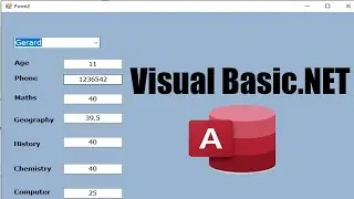 VB.net- How to retrieve data from two tables MS access database using Combobox In visual basic .net