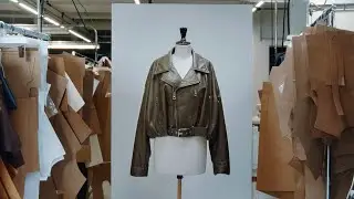 Crafting the new LOEWE Biker jacket