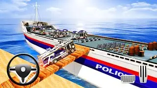 Police Bike Transport Truck - Grand Police Parking Transport - Android Gameplay
