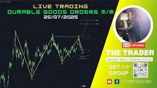 Live Trading : Durable Goods Orders m/m  25/07/2025