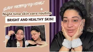 MY NIGHT TIME SKIN CARE ROUTINE🧴👧 #skincareroutine #nightimeroutine #skincare #makeupremoval