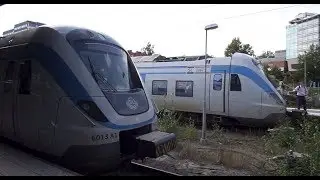 Sweden, train ride from Stockholm City to Södertälje Centrum