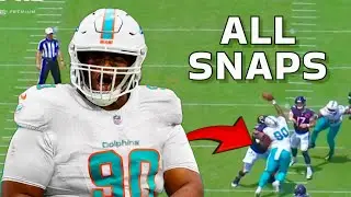 ROOKIE Kenneth Grant Full Preseason NFL Debut Highlights | All Snaps Vs Bears