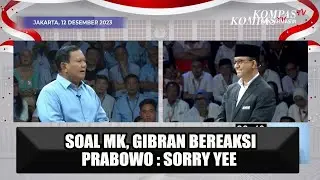 Anies soal Keputusan MK Langgar Etika, Gibran Bereaksi, Prabowo : Sorry Yeee
