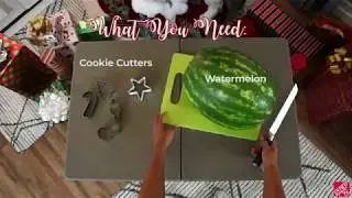 Christmas in July: Watermelon Cutouts