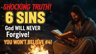 God Is Warning You NOW: 6 Sins the Bible Says May Not Be Forgiven (You Need to Know This Today)
