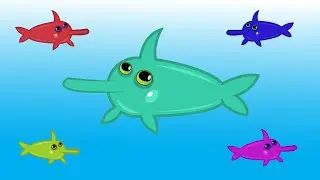 Cartoon Fish Character Design In Adobe Illustrator - Flat Design Cartoon Fish