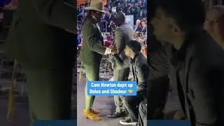 Cam Newton with Deion and Shedeur Sanders 🤩🔥