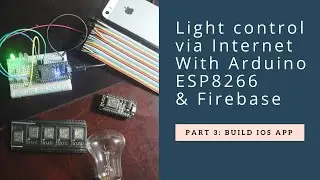 Интернет вещей: Управление освещением через Интернет ESP8266 + Arduino + Firebase, часть 3: Создание приложения для IOS