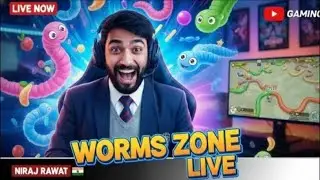 Live streaming of Worms Zone Game Niraj_Rawat_up70