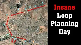 Insane Loop   Planning the 120 mile trial run