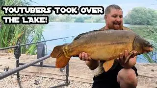 First Time CARP FISHING At Merrington Fishery! Invited Onto The Youtube Bloggers Social!